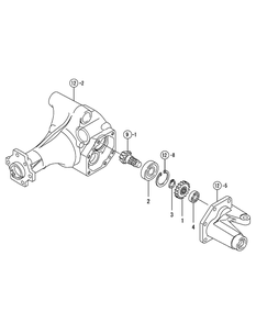 Drive Pinion Diagram and Parts List for SX3100 54ALB4S727-54ALB4SW727-54ALB4SX727-54ALB4SY727-54ALB4SZ727-54AMB4S727-54AMB4SW727-54AMB4SX727-54AMB4SY727-54AMB4SZ727 Cub Cadet Lawn Tractor
